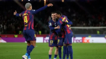 بعد 2465 يومًا.. برشلونة يكسر لعنة تاريخية في دوري أبطال أوروبا بطريقة غير متوقعة